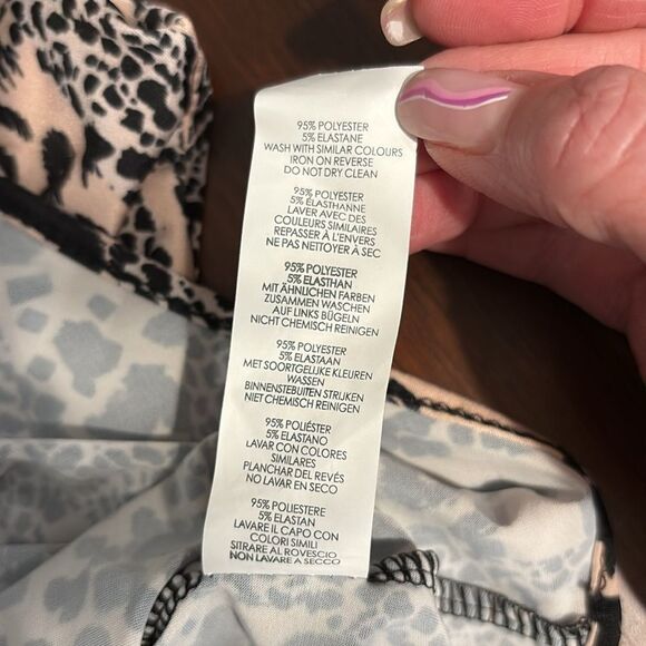 NWT Nasty Gal Party Animal Slinky High Leg Bodysuit Size 4 - Picture 10 of 10